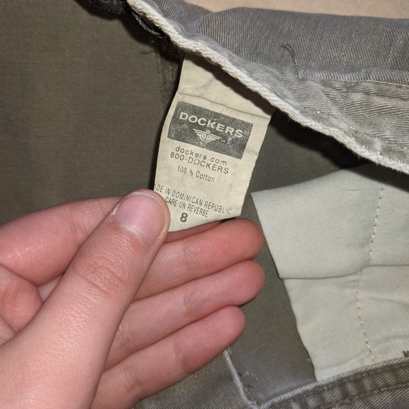 ‼️ DOCKER'S VINTAGE Women's Gray High-Rise Shorts - Picture 4 of 4